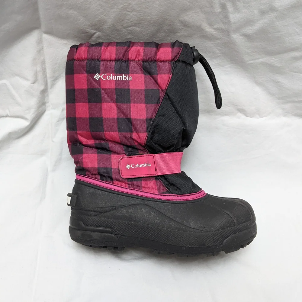 Columbia Girls Insulated Snow Boots Size 1